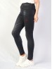 High Waist Denim Style Stretchy Legging (Fleece Lined)